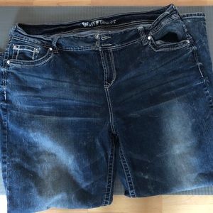 Distressed Plus Size Jeans
